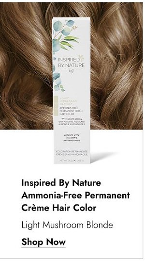 INSPIRED BY NATURE AMMONIA_FREE PERMANENT CREME HAIR COLOR LIGHT MUSHROOM BLONDE - SHOP NOW