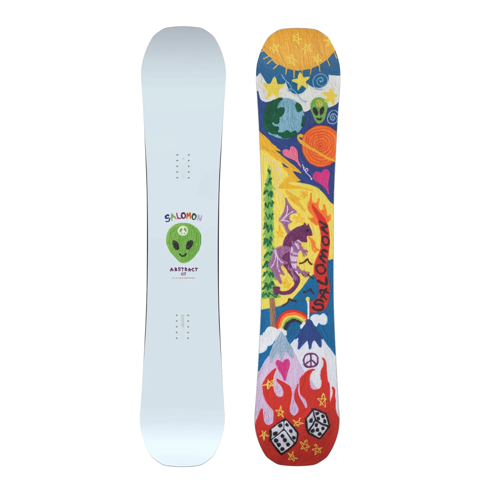 Image of Abstract Snowboard