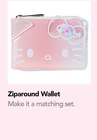 Hello Kitty x Loungefly 50th Anniv. Clear & Cute Zip Wallet