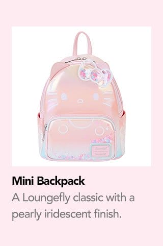 Hello Kitty x Loungefly 50th Anniv. Clear & Cute Mini Backpack