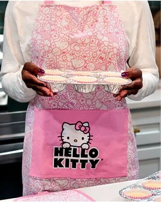 Hello Kitty Adult Apron and Potholder Set