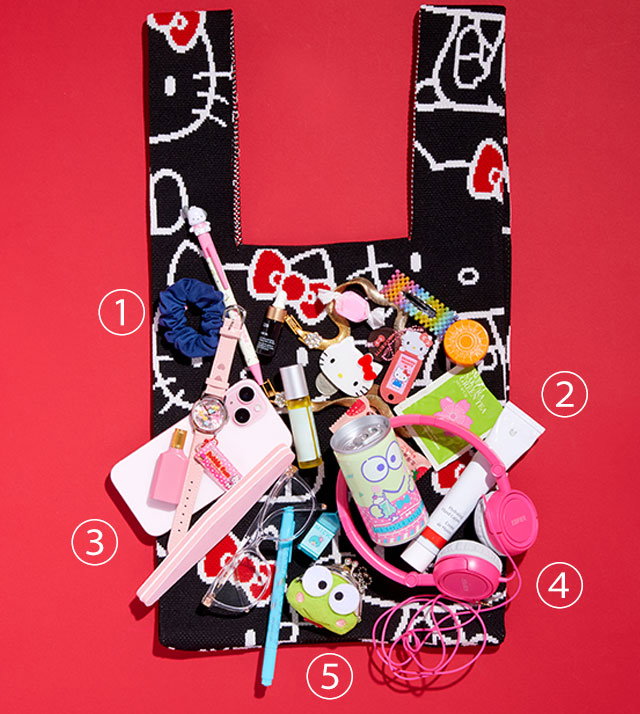 Image of Hello Kitty Knit Tote.