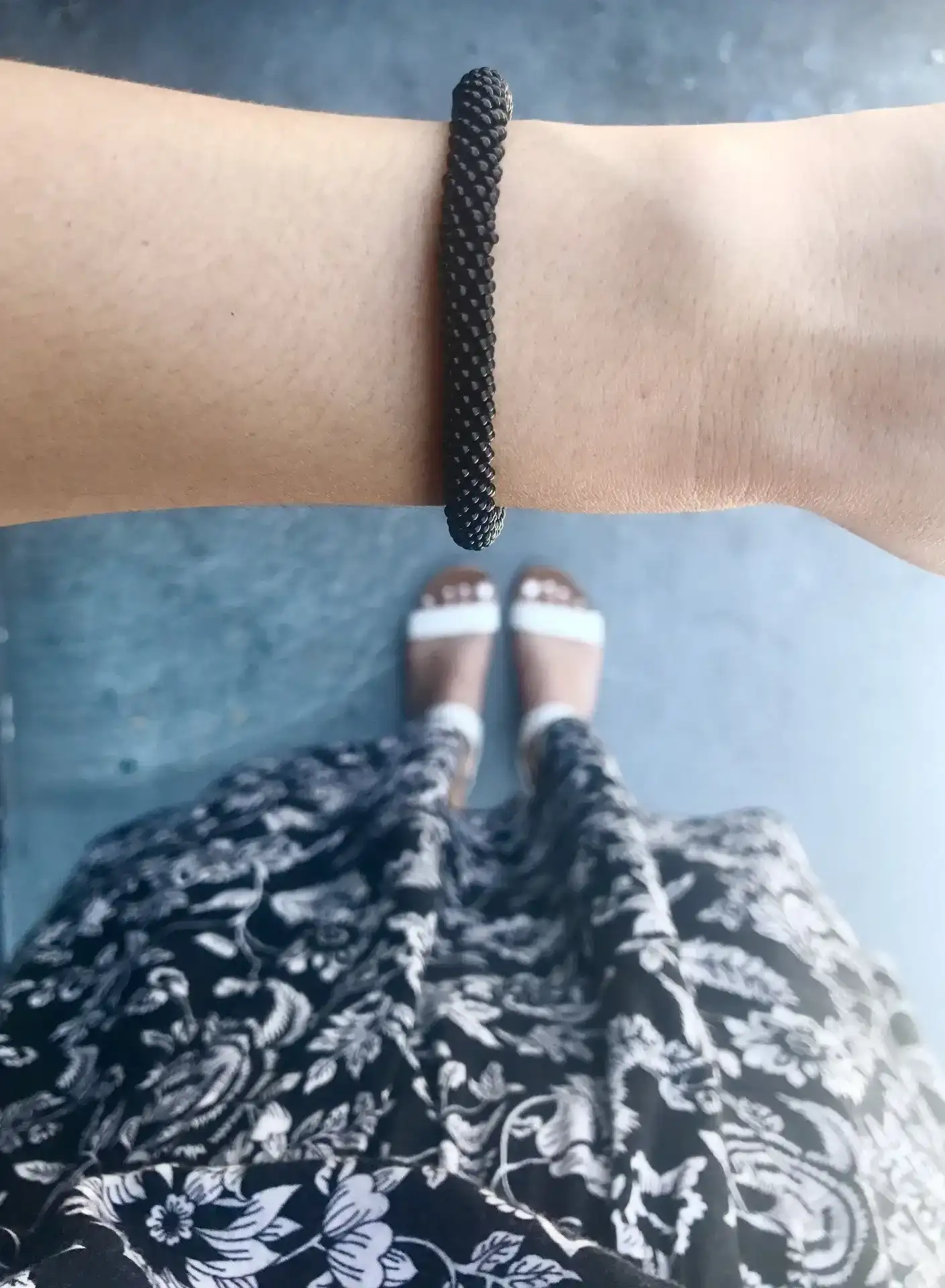 Image of Solid Black Bracelet