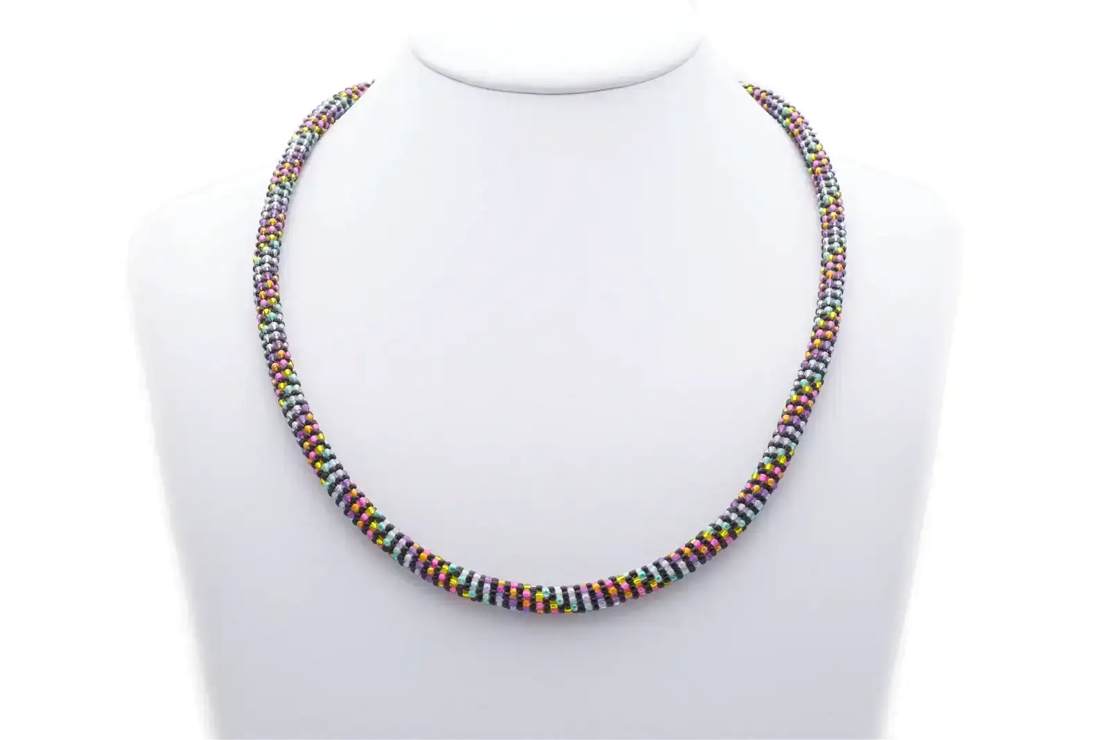 Image of Rainbow Track Necklace