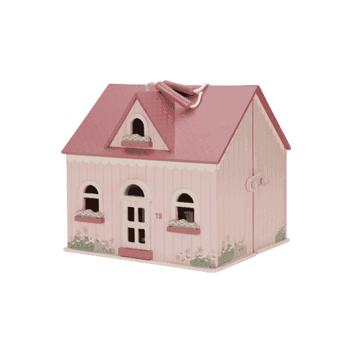 Little Dutch Pink Small Dolls House With Furniture