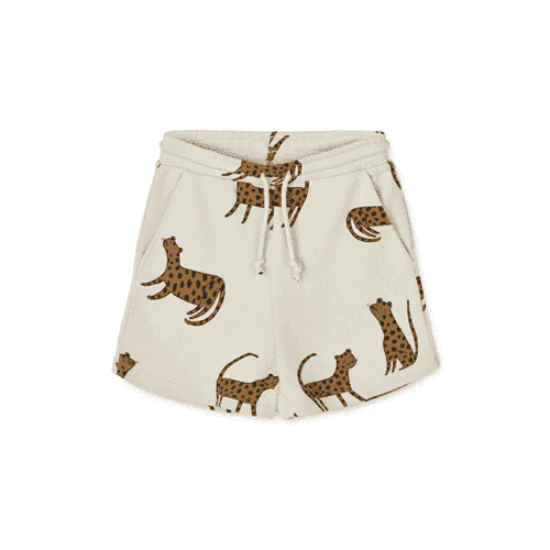 Liewood Gram Printed Sweatshorts - Leopard / Sandy