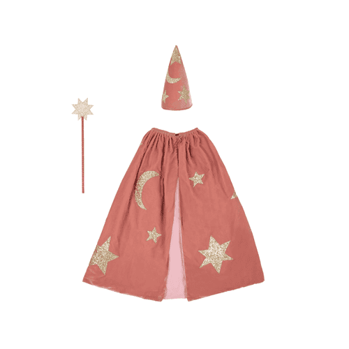 Meri Meri Pink Velvet Wizard Costume