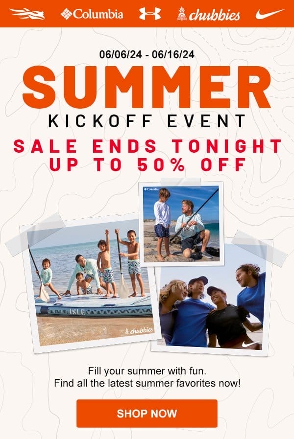 Shop Scheels Summer Kickoff Event Last Chance Sale