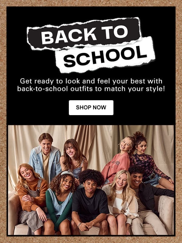 Shop Back To School