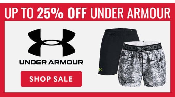 Shop 25% off Under Armour