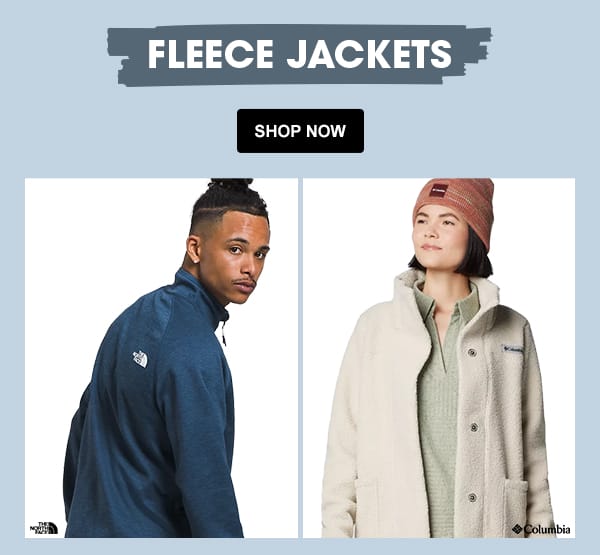 Shop Fleece Jackets.