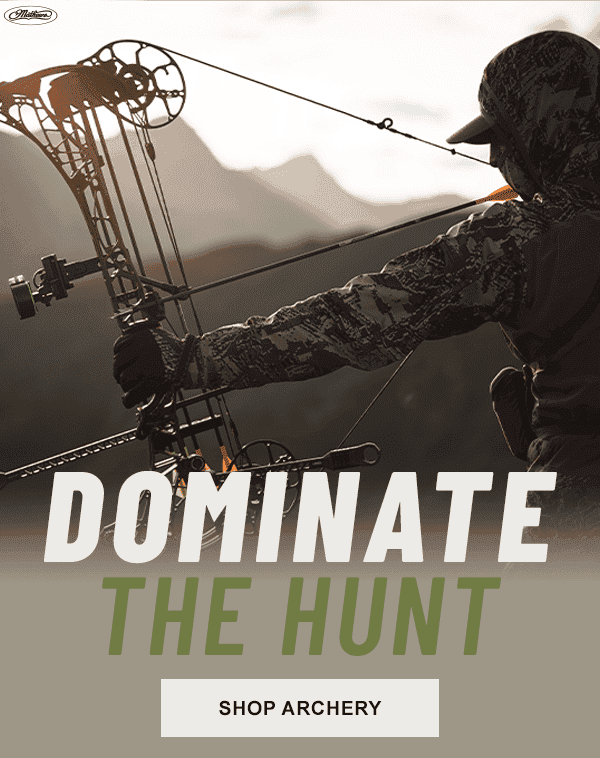 Dominate the Hunt. Shop Archery