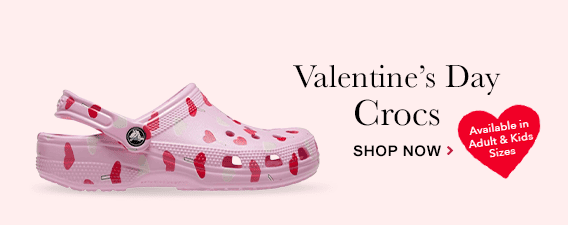 Shop Valentines Day Crocs