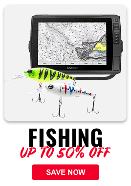 Save up to 50% off Fishing