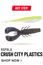 Shop Rapala Crush City Plastics