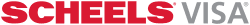 SCHEELS VISA Logo