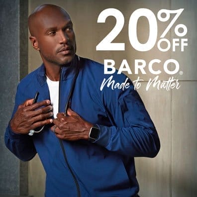 20% Off Barco Uniforms