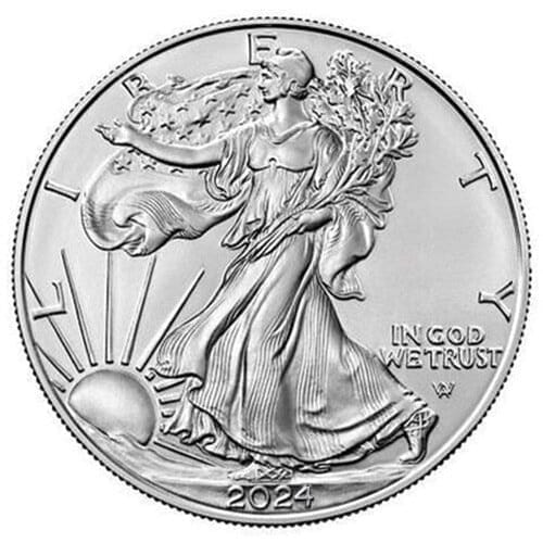 Image of 2024 1 oz American Silver Eagle Coins