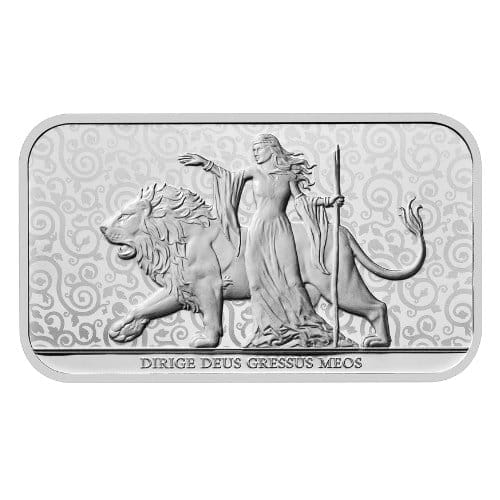 Image of 2024 Una and the Lion <br>Silver + Gold Bars