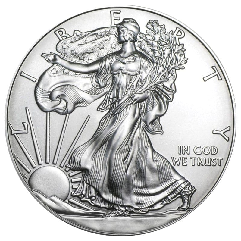 Image of 1 oz American Silver Eagle Coins - Random Year