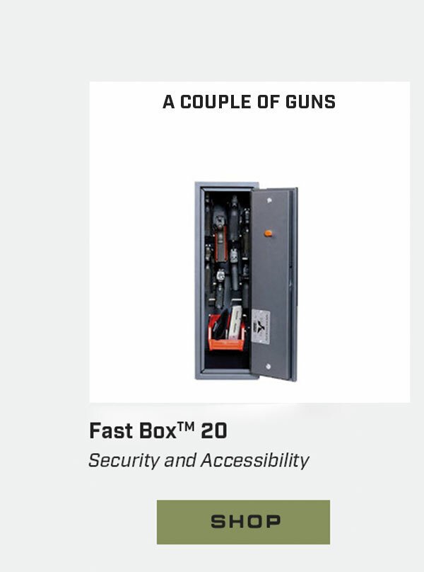 A Couple of Guns. Fast Box 20. Security and Accessibility. 