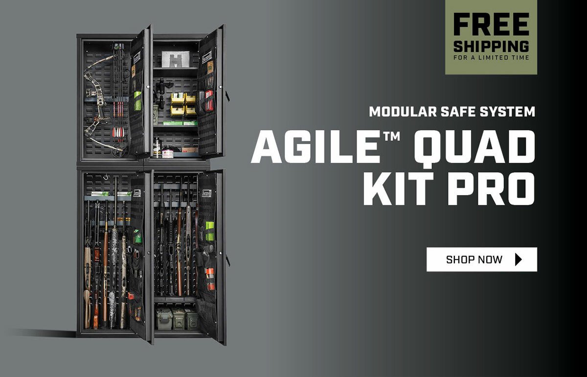 Modular Safe System. Agile Quad Kit Pro. Show Now.