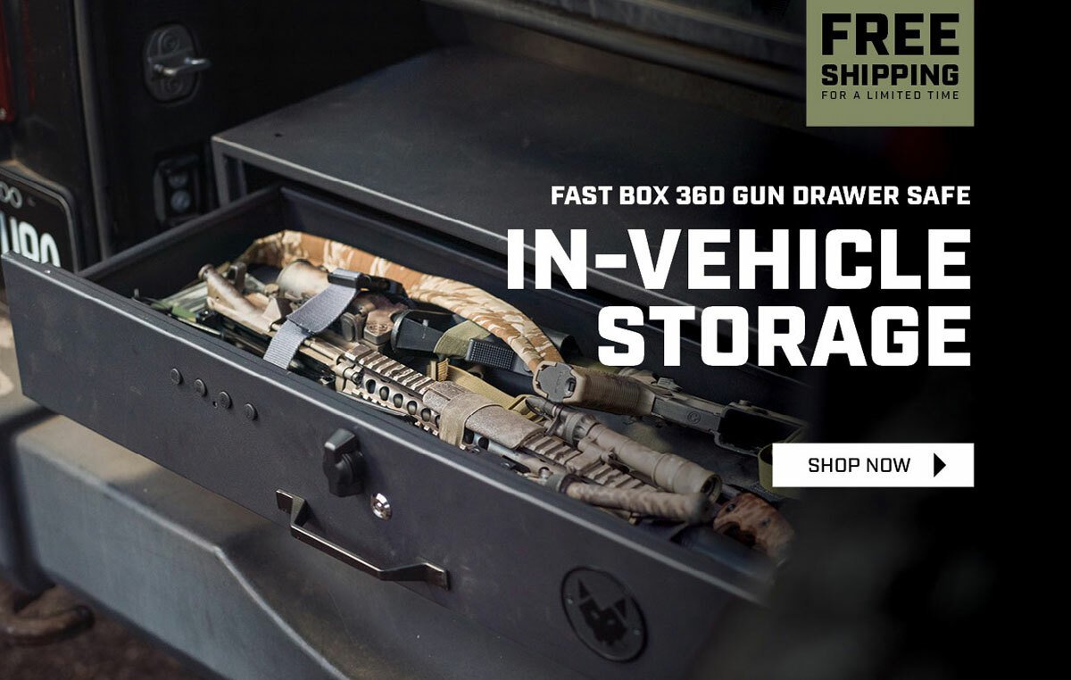 Fast Box 36D Gun Drawer Safe In-Vehicle Storage. Shop Now.