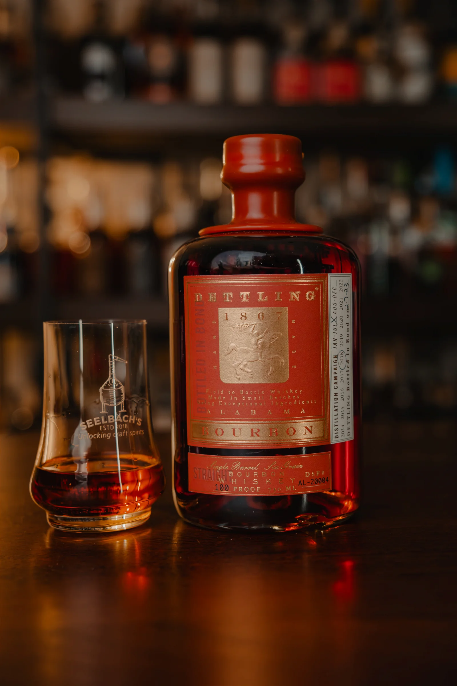 Image of Dettling 1867 Bottle-In-Bond Straight Bourbon Whiskey