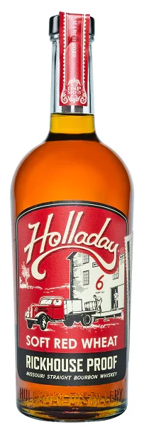 Image of Holladay Soft Red Wheat Rickhouse Proof Straight Bourbon Whiskey