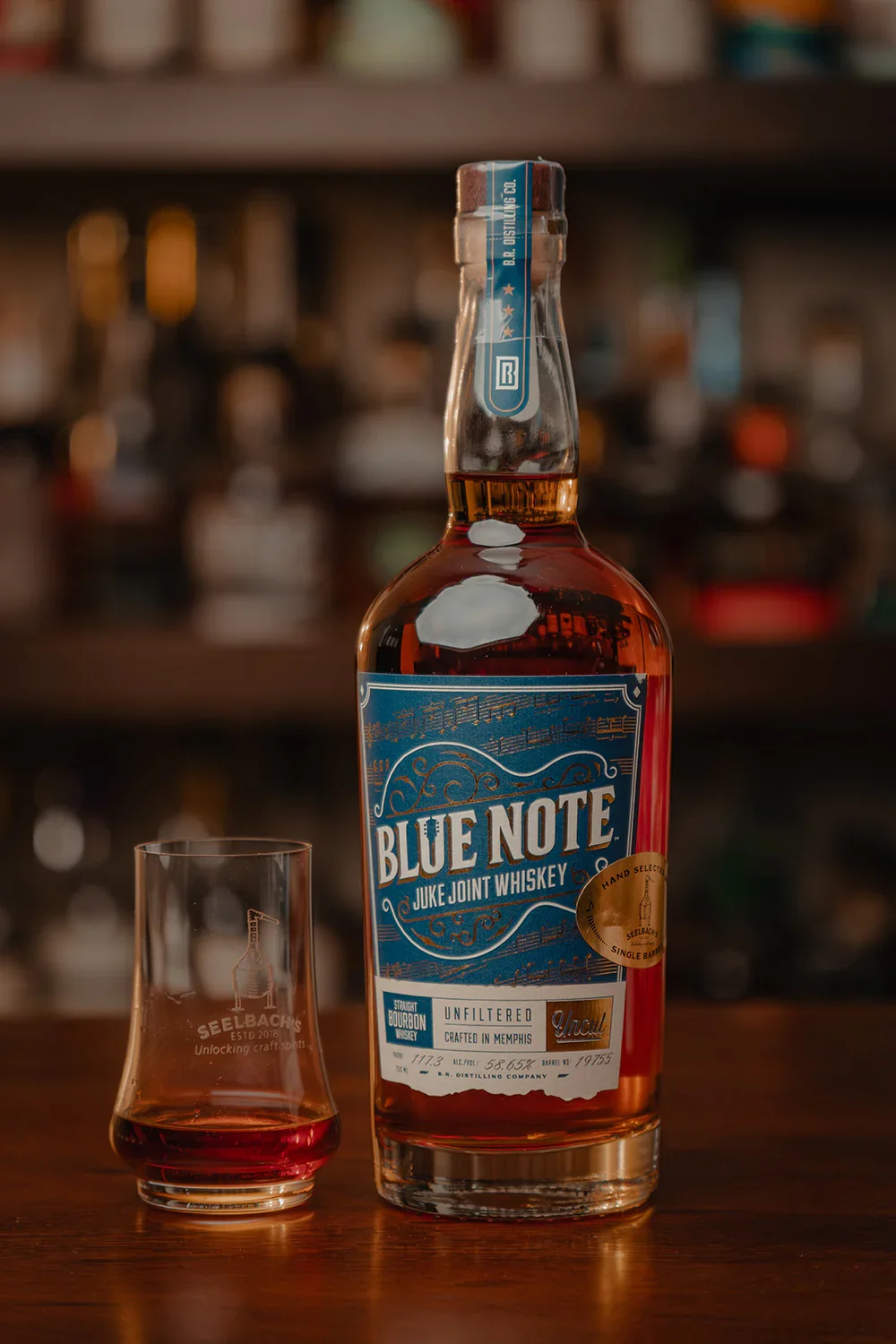 Image of Blue Note Juke Joint Uncut Bourbon Whiskey Barrel #19755 - I Want Candy - 117.9 Proof