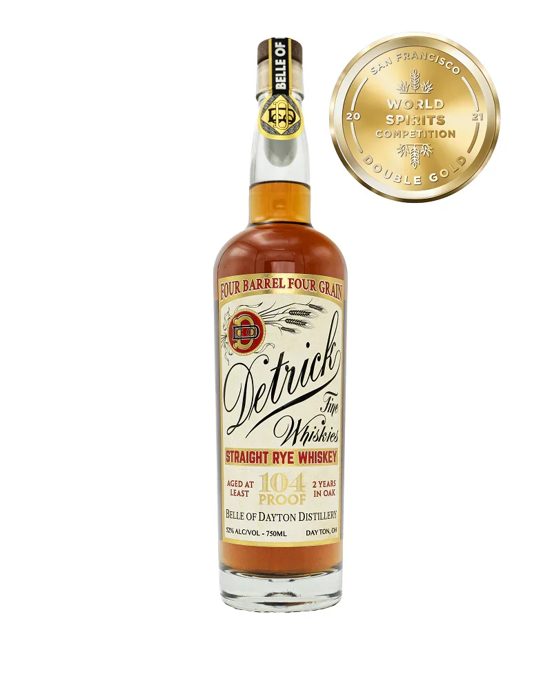 Image of Belle of Dayton Distillery & Detrick Straight Rye Whiskey