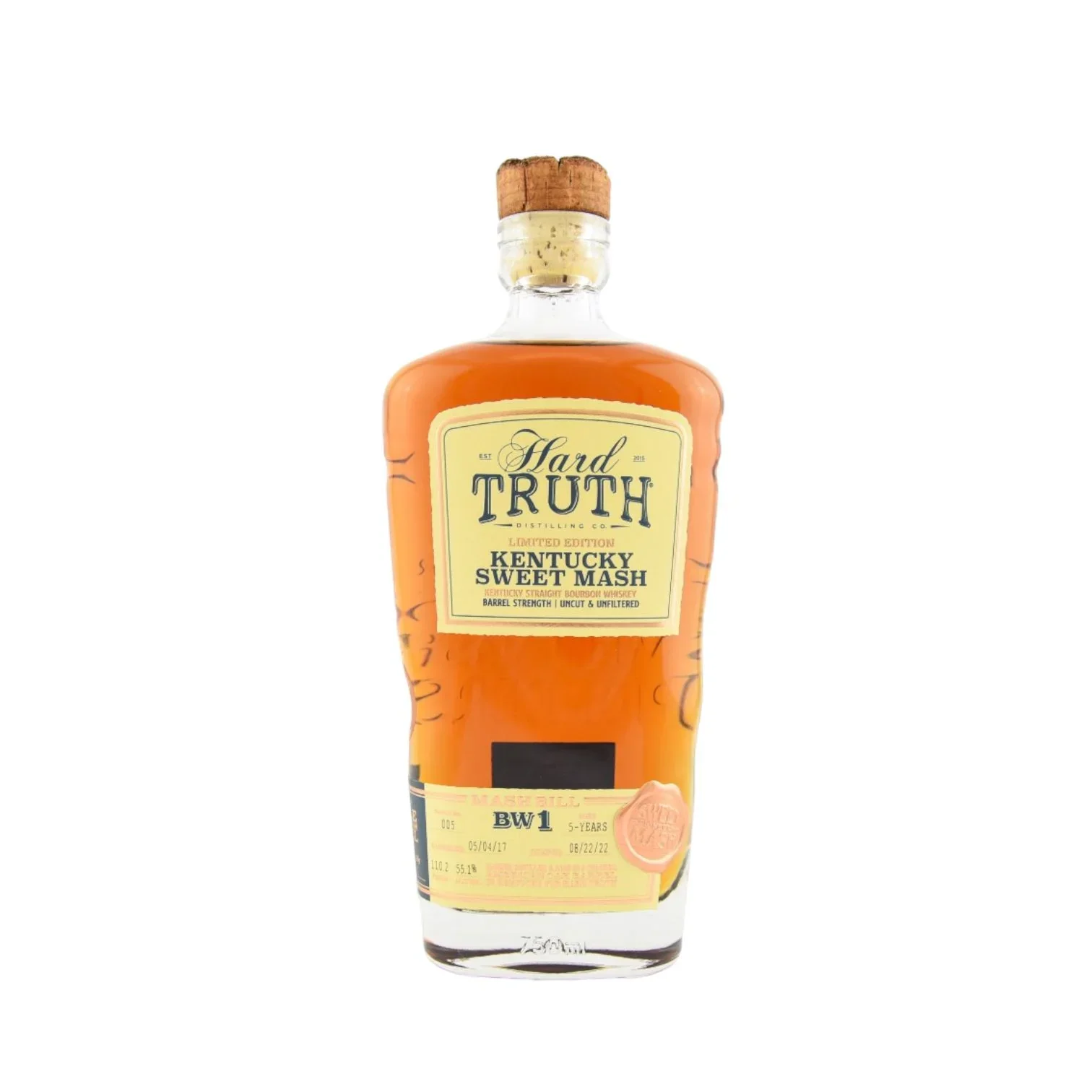 Image of Hard Truth Distilling Kentucky Sweet Mash Straight Bourbon Whiskey - Selected by Bourbon Pursuit