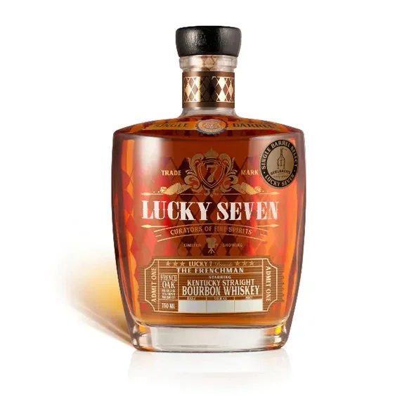 Image of Lucky Seven Spirits - The Frenchman Single Barrel #15 116.2 proof - Selected by Seelbach's
