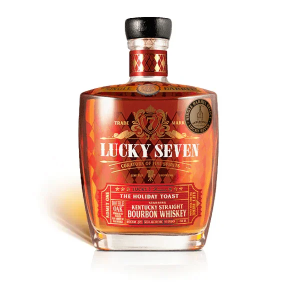 Image of Lucky Seven Spirits - The Holiday Toast Single Barrel #28 119 proof - Selected by Seelbach's