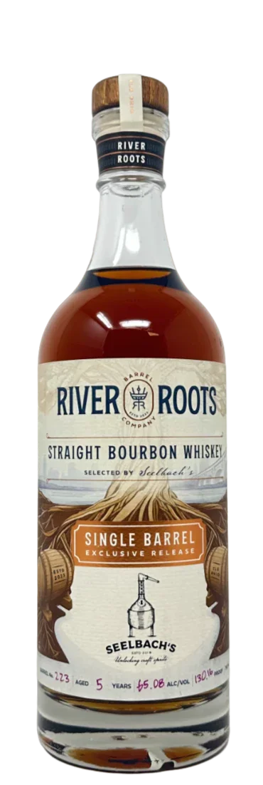 Image of River Roots Barrel Co. - Single Barrel Bourbon - 130.16 Proof - Selected by Seelbach's