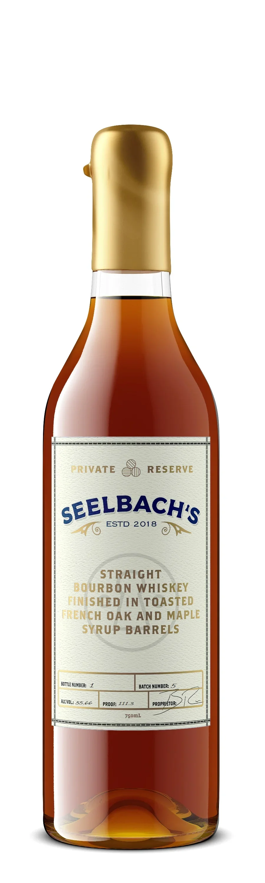 Image of Seelbach's Private Reserve Batch 005 - Toasted French Oak & Maple Finished Bourbon