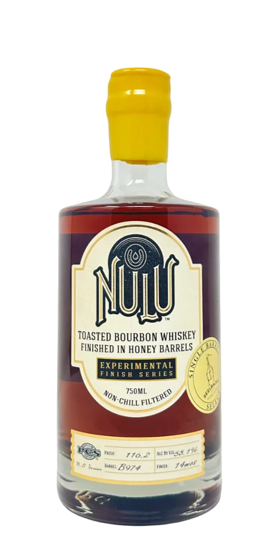 Image of Nulu Toasted Honey Bourbon Barrel #B974 116.2 proof - Selected by Seelbach's