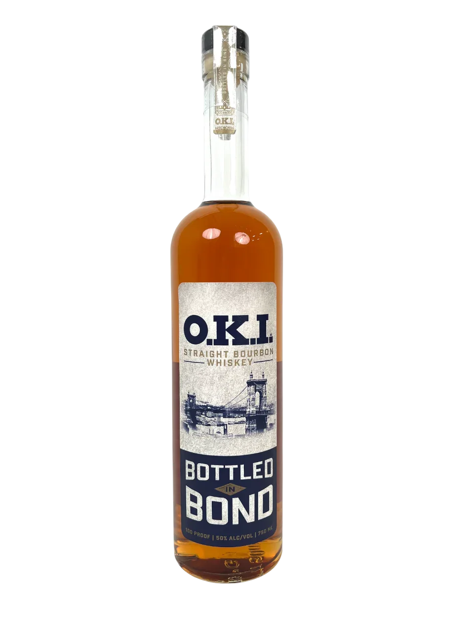 Image of O.K.I Bottled-in-Bond Straight Bourbon Whiskey