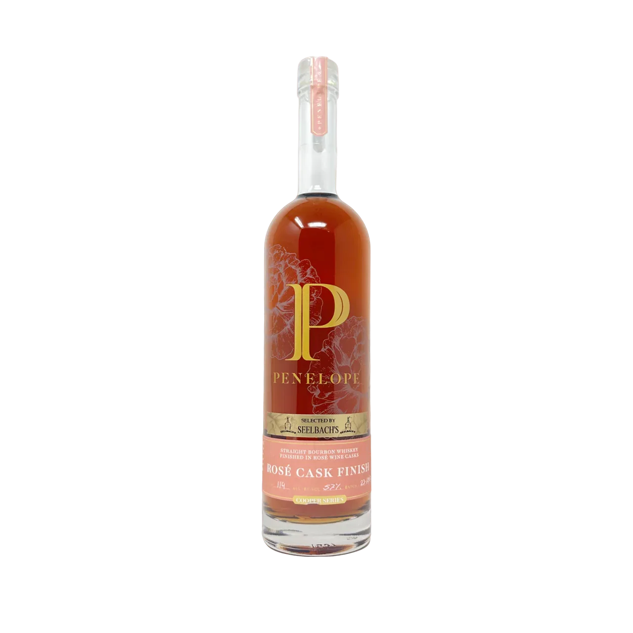 Image of Penelope Bourbon Rosé Cask Finish - Selected by Seelbach's