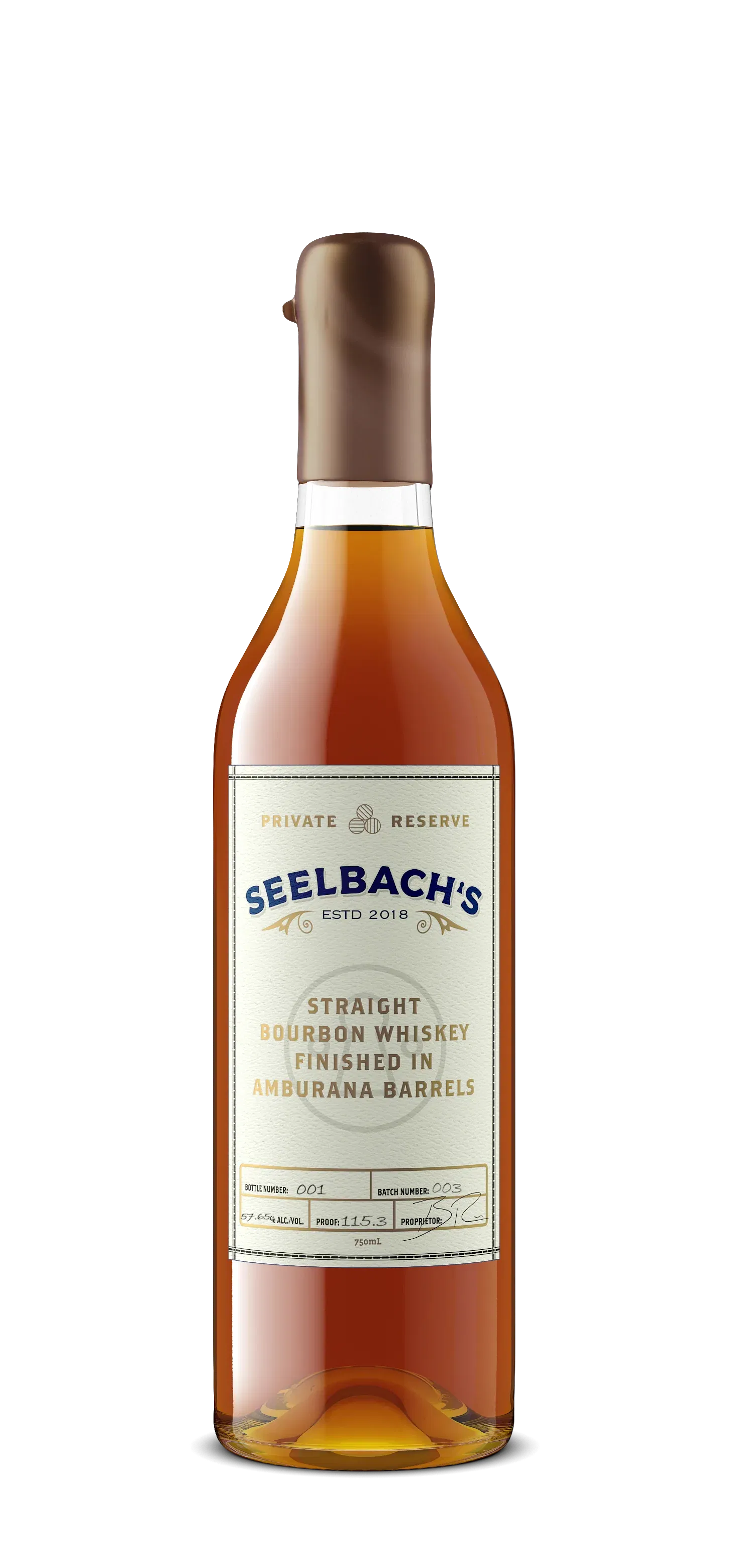 Image of Seelbach's Private Reserve Amburana Finished Bourbon Batch 003