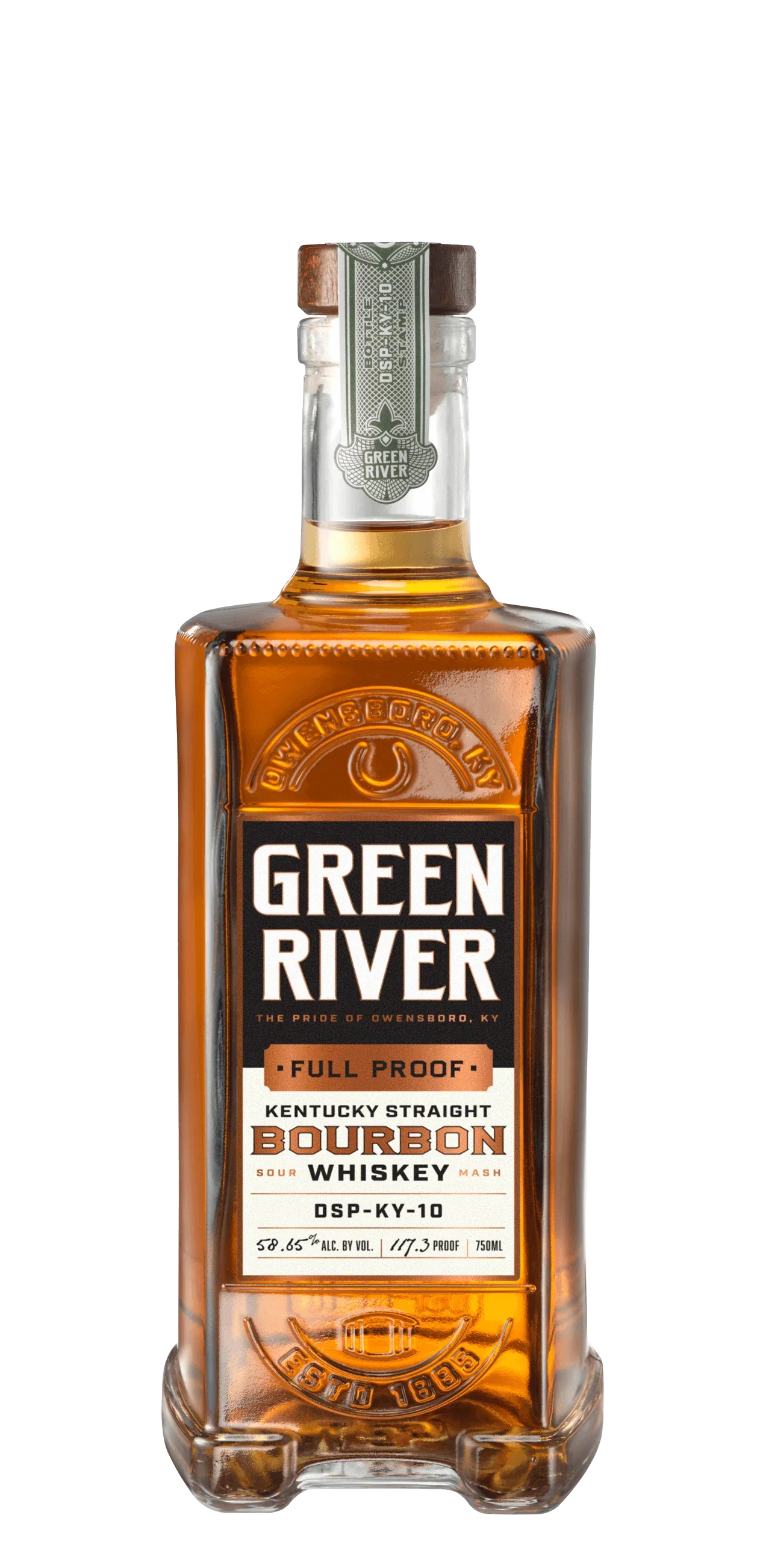 Image of Green River Full Proof Bourbon Whiskey