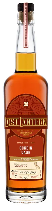 Image of Lost Lantern Summer of Bourbon 2024 Single Casks: Corbin Cash California Straight Bourbon 7 Years Old [Hazmat]