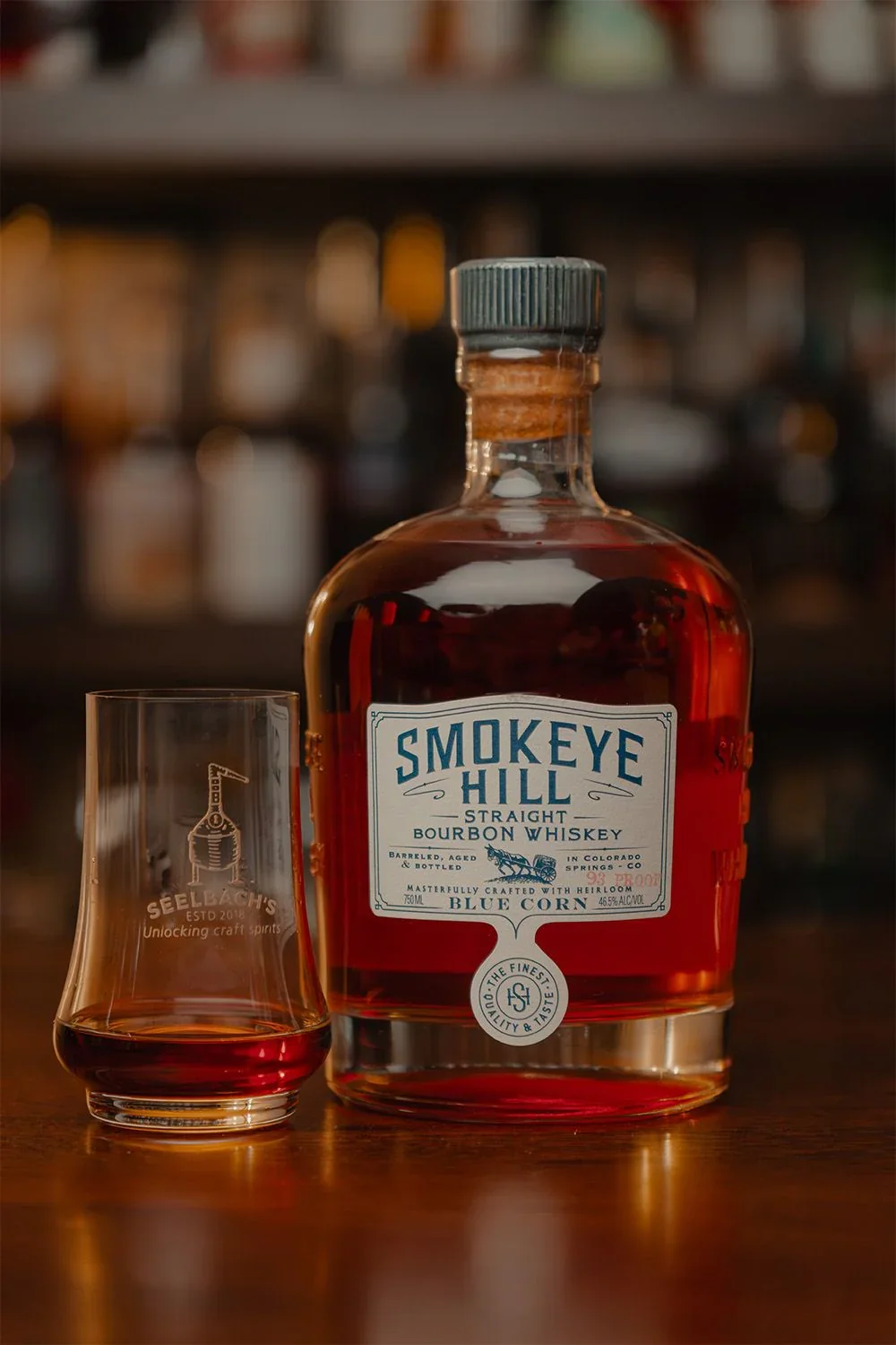 Image of Smokeye Hill Blue Corn Straight Bourbon Whiskey