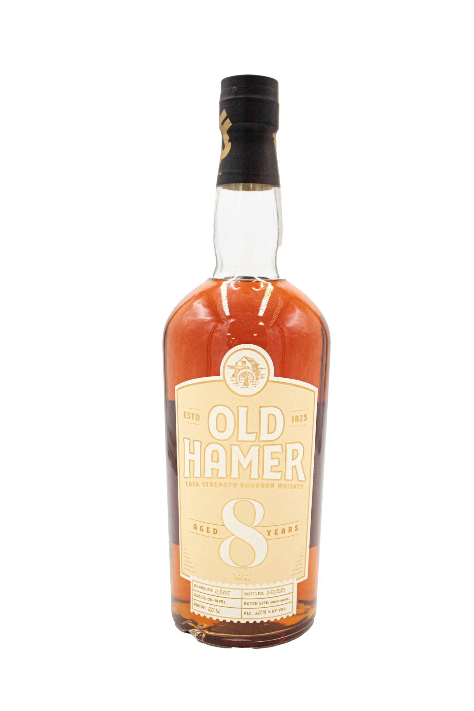 Image of Old Hamer 8-Year Single Barrel Straight Bourbon Whiskey