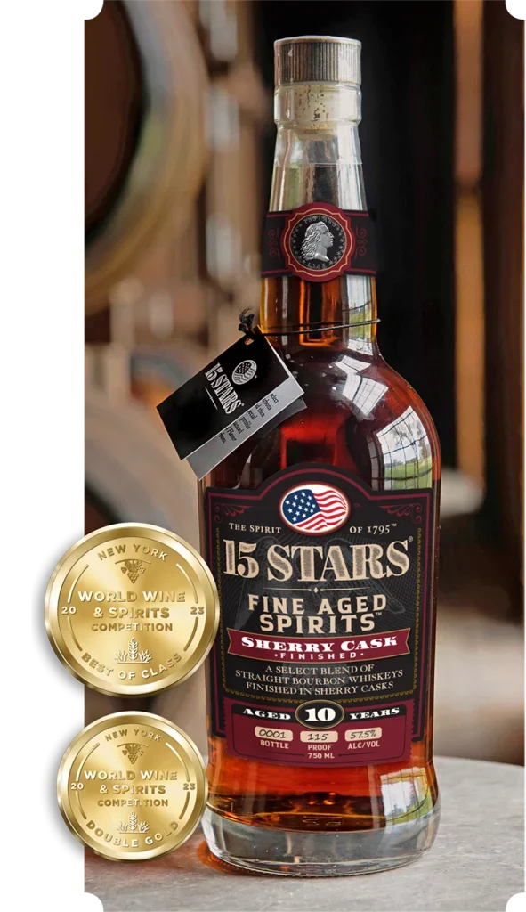 Image of 15 STARS Sherry Cask Finished Bourbon