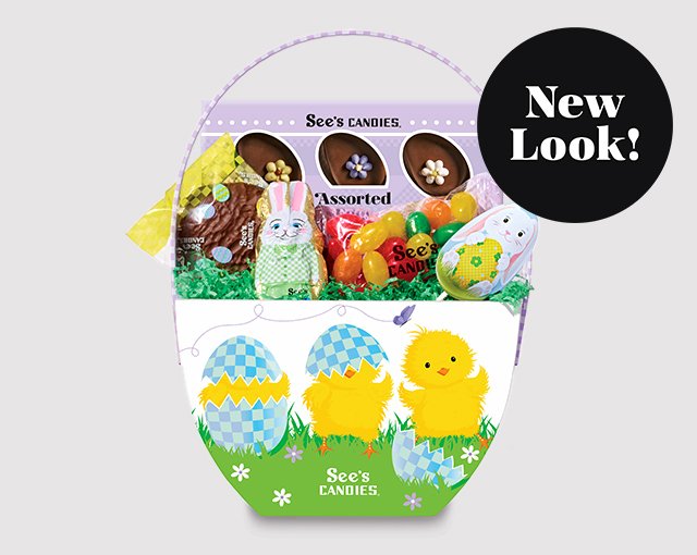 New Look! Easter Chick Basket