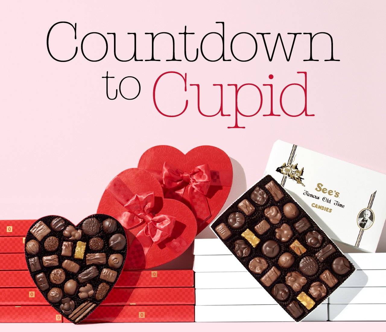 Countdown to Cupid with See’s Valentine Treats