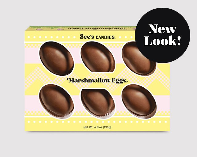 New Look! Marshmallow Eggs