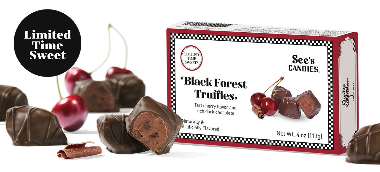 Limited Time Sweet: Black Forest Truffles