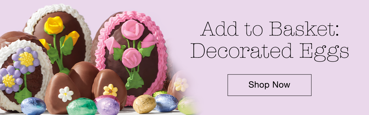 Add to Basket: Decorated Eggs | Shop Now